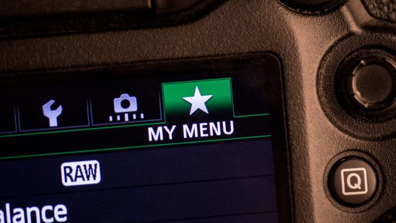 Cómo configurar «Mi menú» en Nikon y Canon DSLR