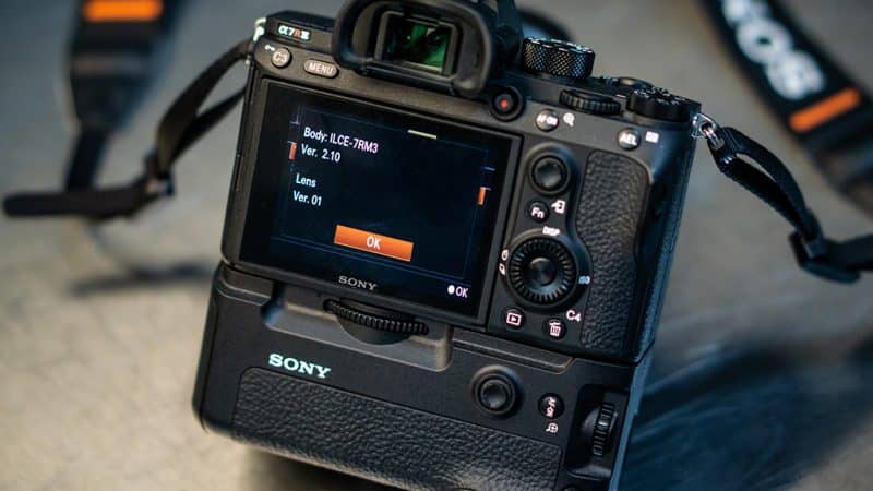 Actualización del firmware de la cámara – Revista de fotografías digitales