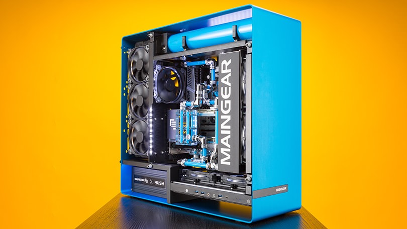 Revisión de stock de Maingear Rush X99 Super