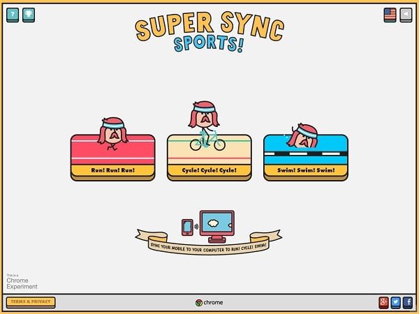 Chrome Super Sync Sports convierte los gadgets en controladores de juegos