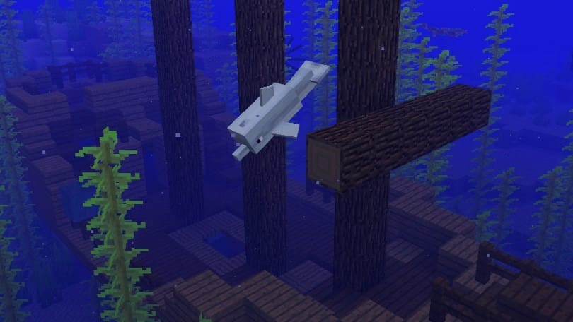 Minecraft Update Aquatic es lo último para consolas antiguas