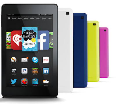 Amazon Kindle Fire HD6 colores