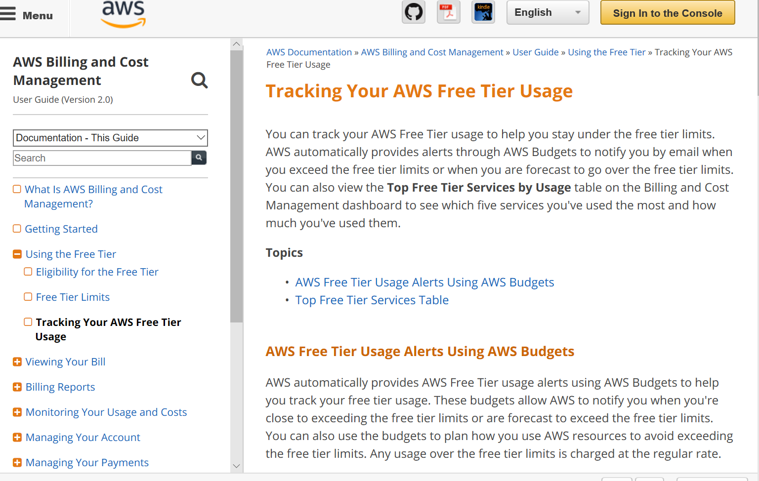 Servicio de base de datos relacional de Amazon: panel