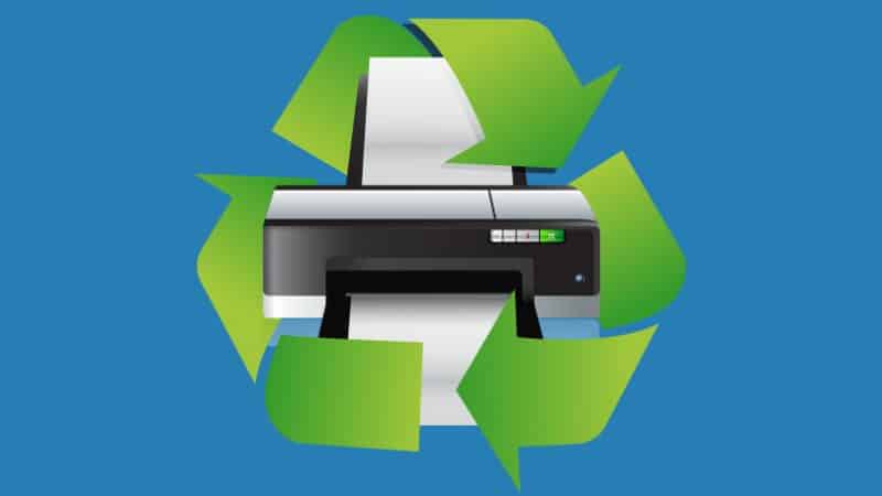 Cómo reciclar o donar su vieja impresora