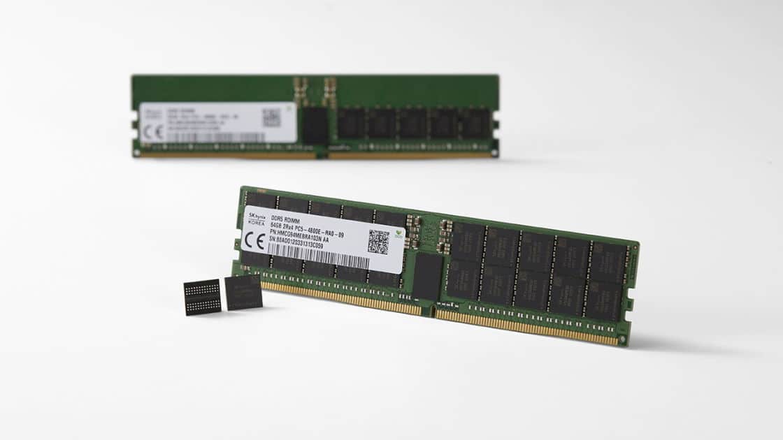 SK Hynix desarrolla los primeros módulos RAM DDR5 de 64 GB del mundo