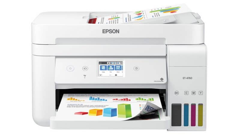 Reseña de la impresora multifunción Epson EcoTank ET-4760
