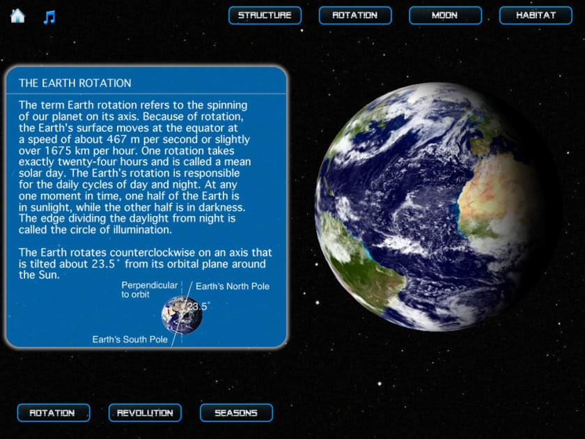 Revisión de Planet Earth 3D (para iPad)