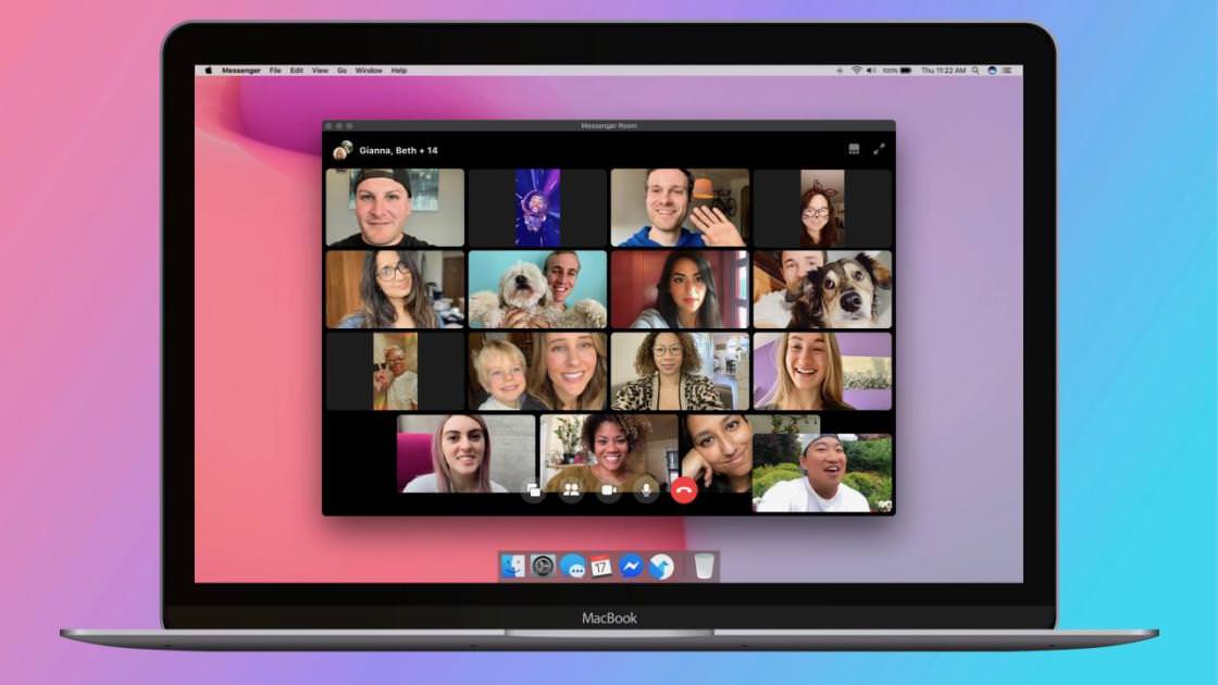 Cómo utilizar las salas de Facebook Messenger para chats de video grupales