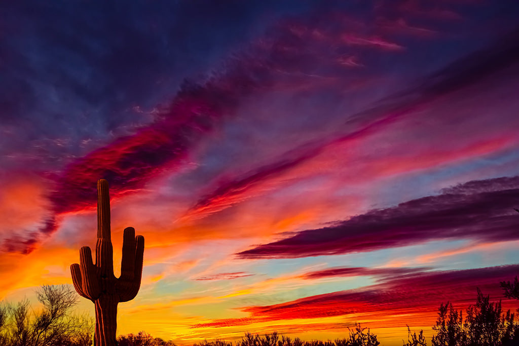 Fotografiando atardeceres otoñales