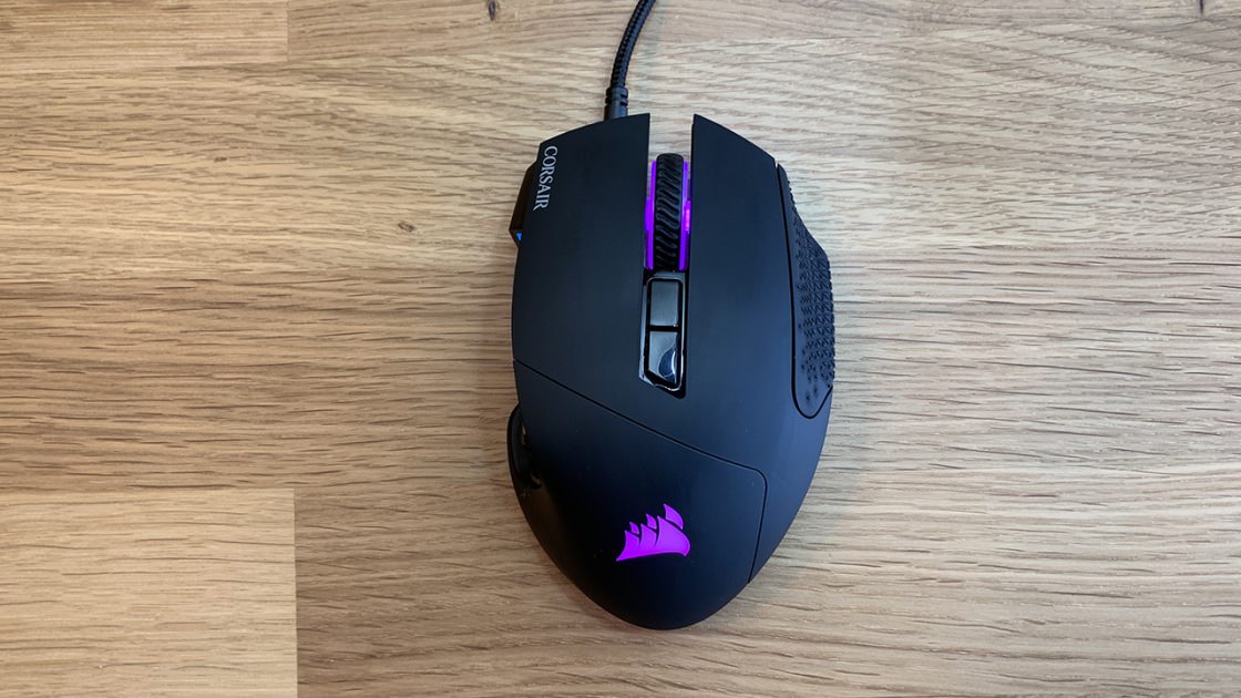 Revisión del mouse para juegos Corsair Scimitar RGB Elite