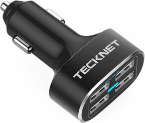 Imagen del cargador de coche USB de Tecknet