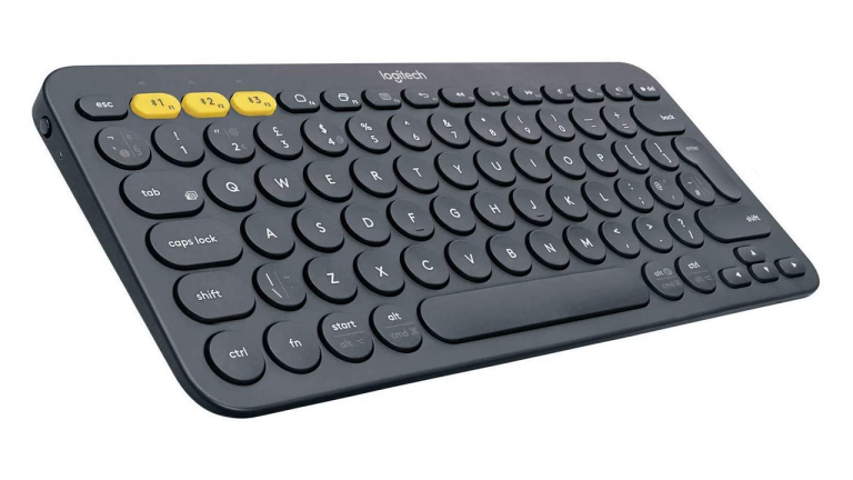 Imagen del teclado Bluetooth para múltiples dispositivos Logitech K380