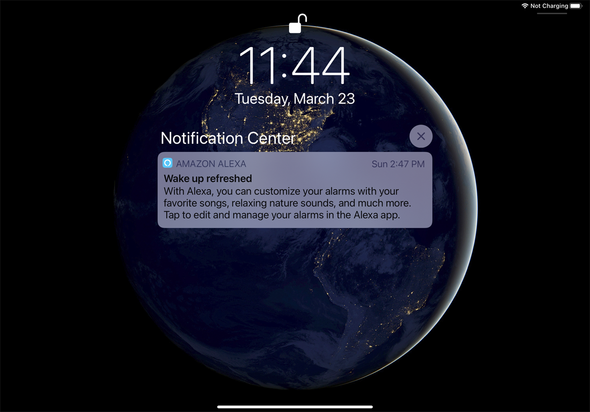 notificación
