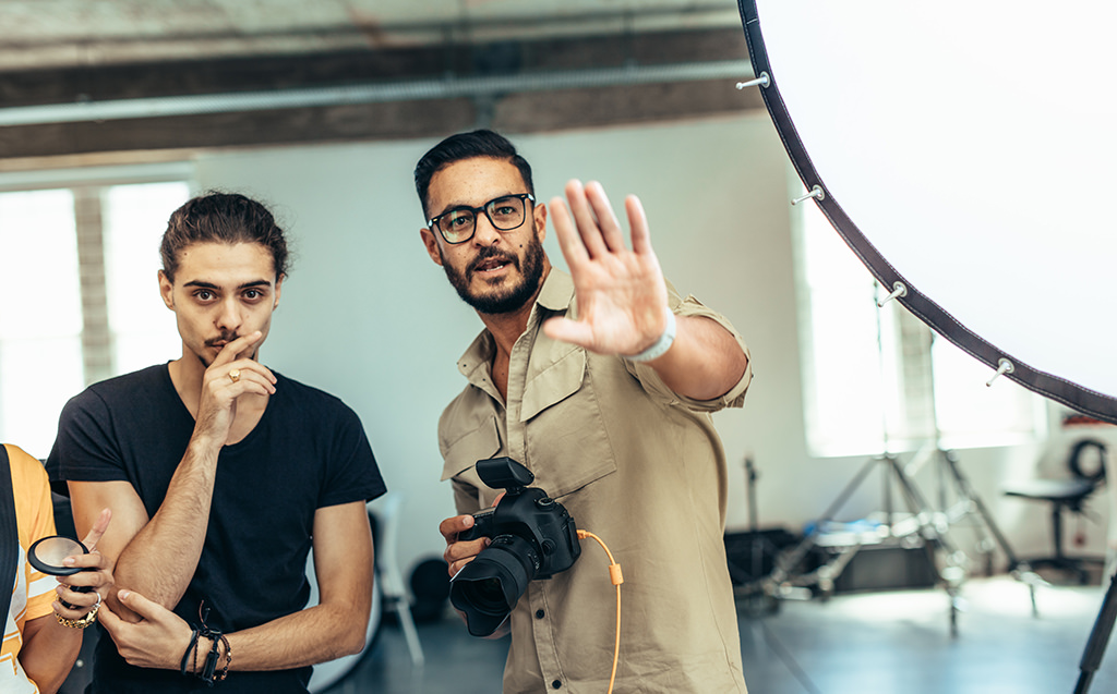 Genere confianza como fotógrafo