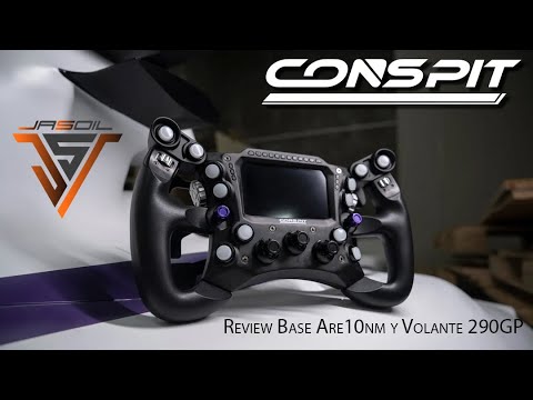 Vídeo review Base Conspit Ares 10nm y volante Conspit 290GP